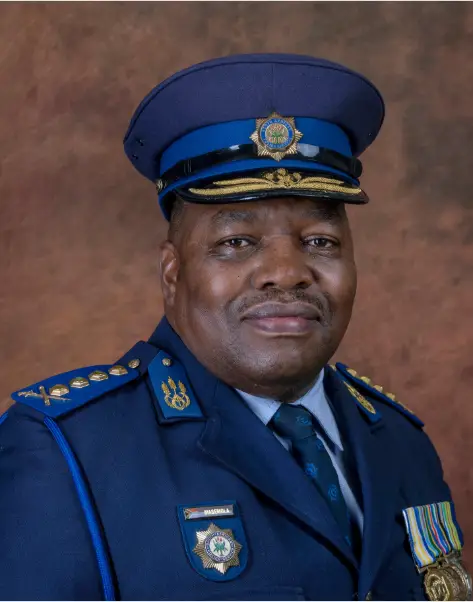 National Commissioner of the South African Police Service(SAPS), General Fannie Masemola