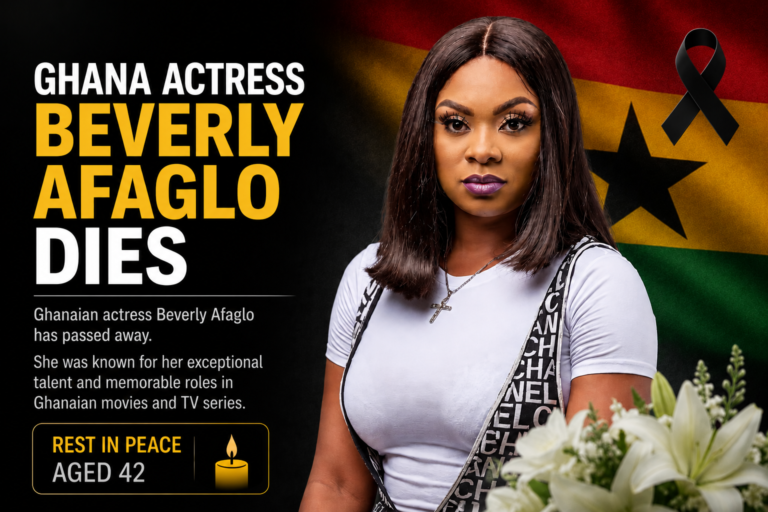 Ghanaian actress and entrepreneur Beverly Afaglo, who has died at the age of 42 after a career spanning film, television and business.