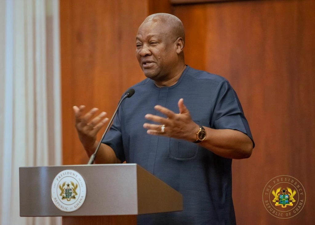 John Dramani Mahama is the sixth President of the Fourth Republic of Ghana.