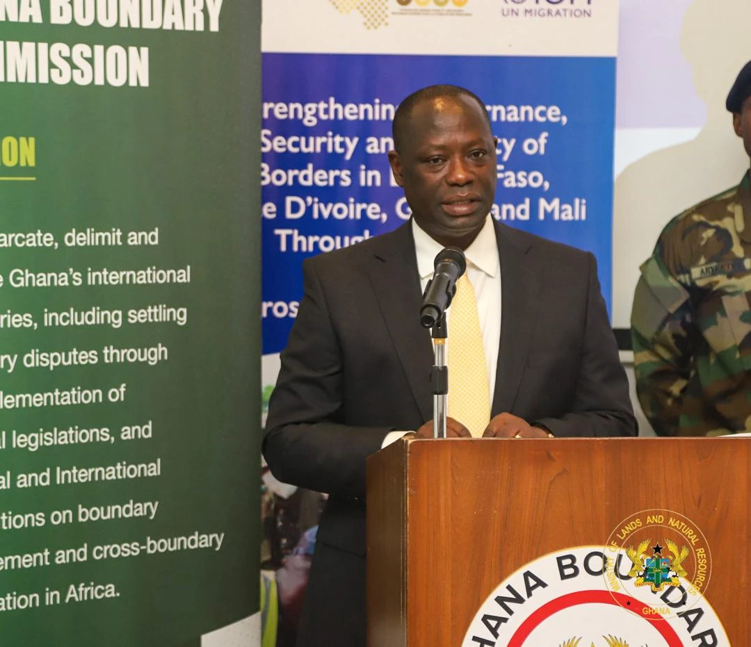 Lands and Natural Resources Minister Emmanuel Armah-Kofi Buah
