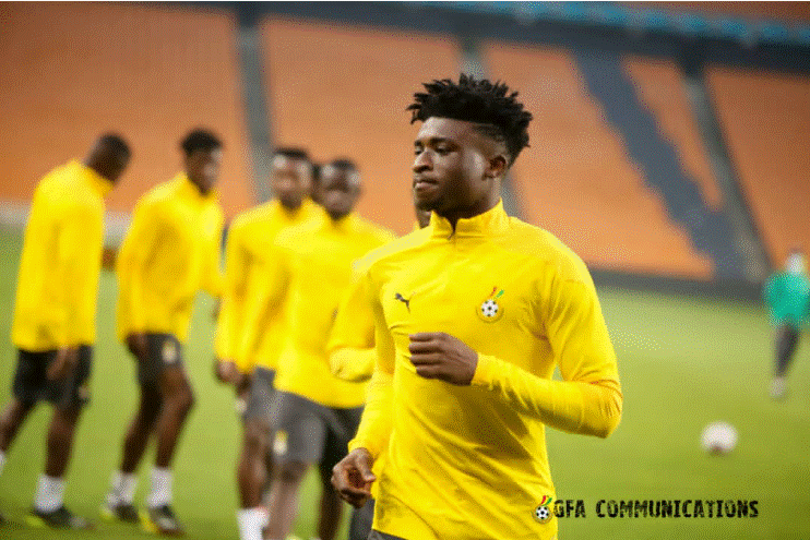 Ghana midfielder Mohammed Kudus