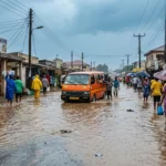 Accra flooding risk warning as streets flood during heavy rains
