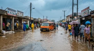 Accra flooding risk warning as streets flood during heavy rains
