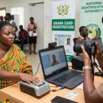 Ghana digital ID expansion registration exercise in Accra