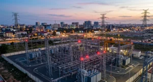 Ghana's power supply stability seen at Accra electricity substation