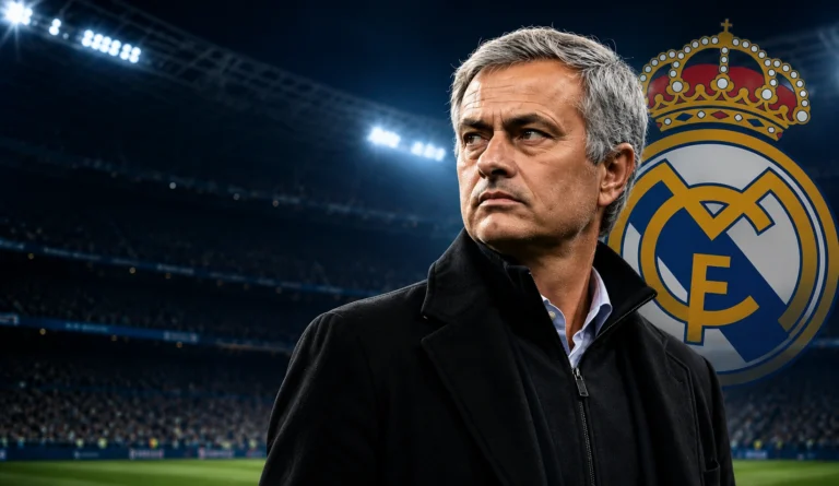 Jose Mourinho during his previous spell as Real Madrid manager