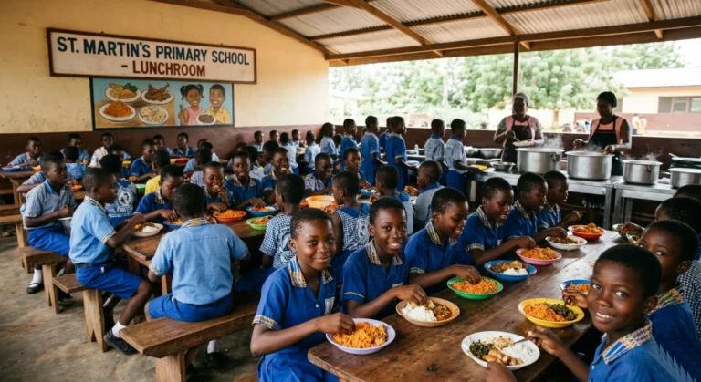 GES unauthorised school fees students Ghana school dining