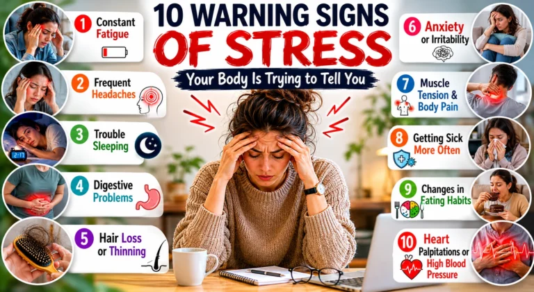 10 Warning signs of stress