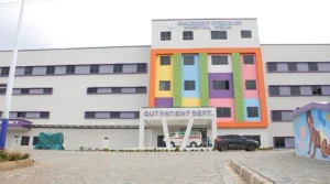 Weija Paediatric Hospital building in Accra awaiting operationalisation