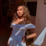 British influencer Brooke George, who has been charged with murder in Dubai.