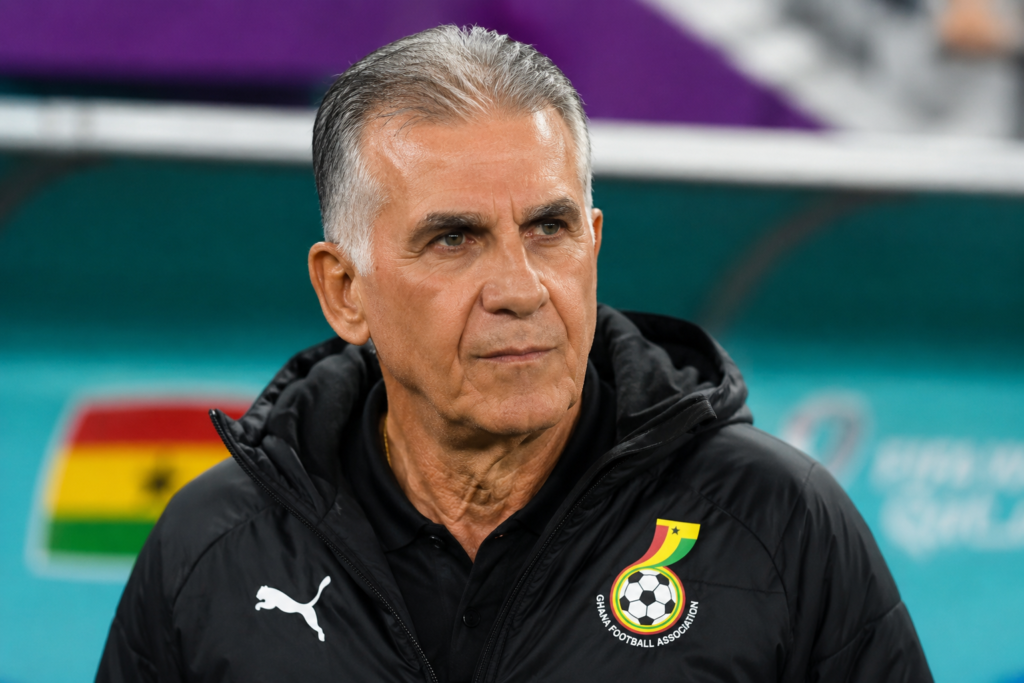 Ghana head coach Carlos Queiroz