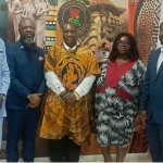 Officials from the Diaspora Affairs Office and Global Volunteers Corps during the launch of the Ghana Diaspora Volunteerism Initiative.