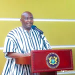 Former Vice-President Dr Mahamudu Bawumia congratulates the newly elected leadership of the Christian Council of Ghana.