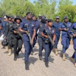 Police investigate the discovery of an unidentified woman's body near Somanya in Ghana's Eastern Region.