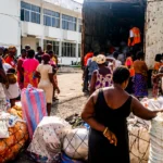 Ghanaian migrants return home after displacement caused by demolitions in Côte d'Ivoire.