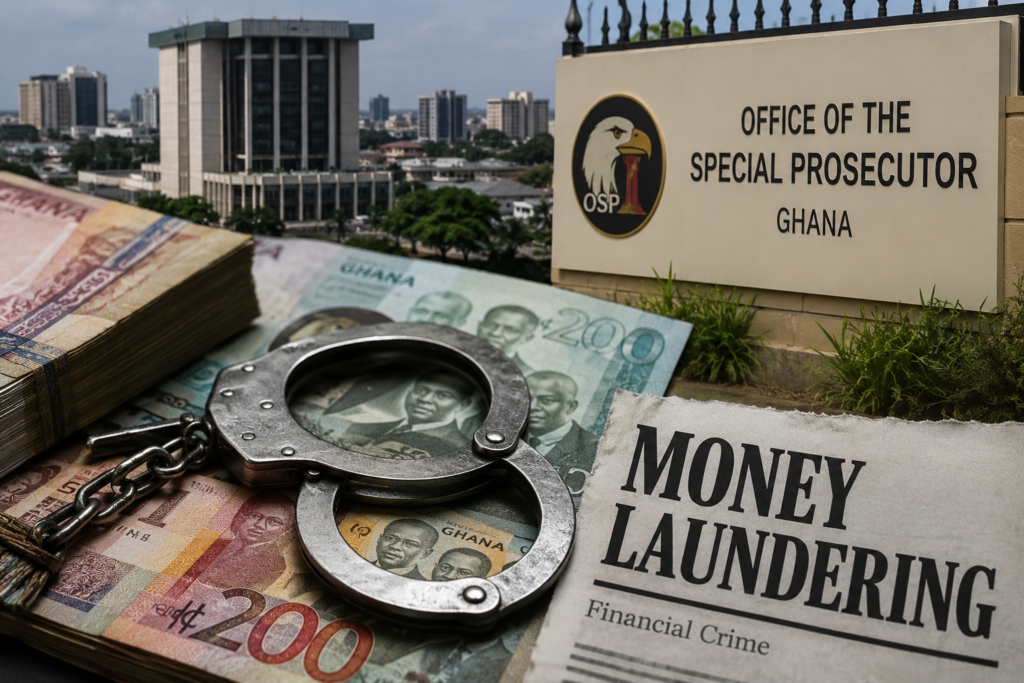 Ghana's attempt to manage money laundering.