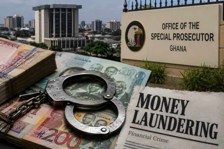Ghana's attempt to manage money laundering.