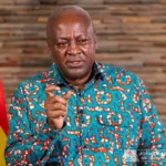 President John Dramani Mahama speaking during a public address after issuing a directive on private awards for public officials.