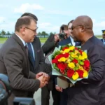 President John Dramani Mahama has arrived in Minsk to begin a state visit to the Republic of Belarus.