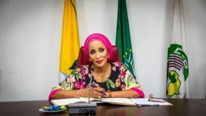 The Nigerian Minister of Foreign Affairs, Amb. Bianca Odumegwu-Ojukwu