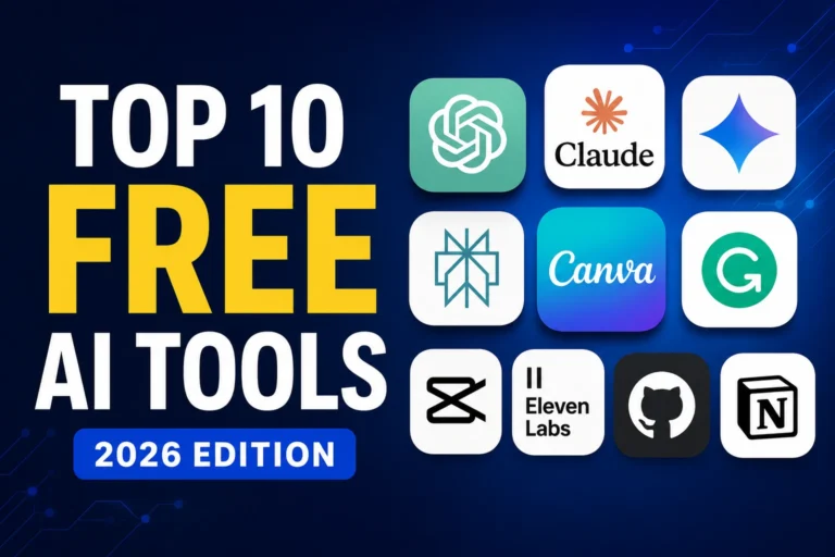 Top 10 Free AI Tools