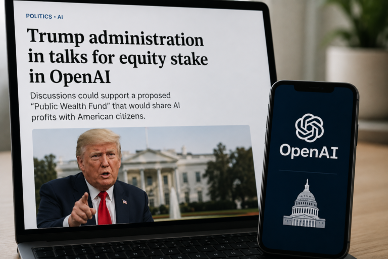 Trump OpenAI Equity Stake