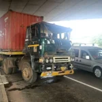 Police are investigating a multi-vehicle crash on Accra's Ring Road Central after a truck collided with several vehicles, injuring multiple people and disrupting traffic.