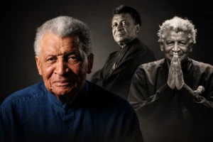 South African jazz pianist and composer Abdullah Ibrahim.