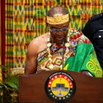 Alban Bagbin speaking at an African parliamentary conference in Accra.