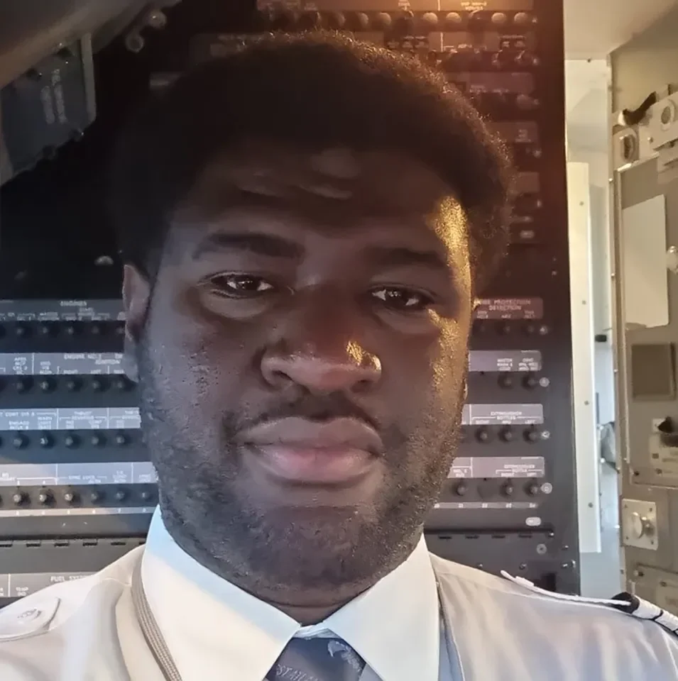 Former British Airways pilot Kwame Yeboah after being jailed for child sexual offences.