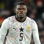 Thomas Partey during international duty with Ghana as coach Carlos Queiroz defends his selection for the national team.