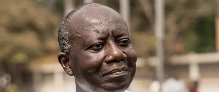 Former Ghana Finance Minister Ken Ofori-Atta.