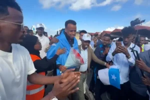 Somali referee Omar Abdulkadir Artan, whose exclusion from the FIFA World Cup 2026 has raised questions about immigration policy and football governance.