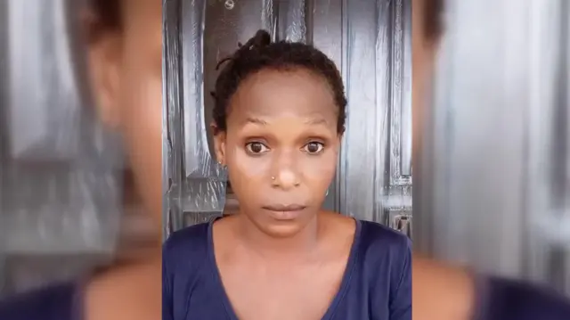 TikToker Camilla Alhassan before her conviction by a Ghanaian court.