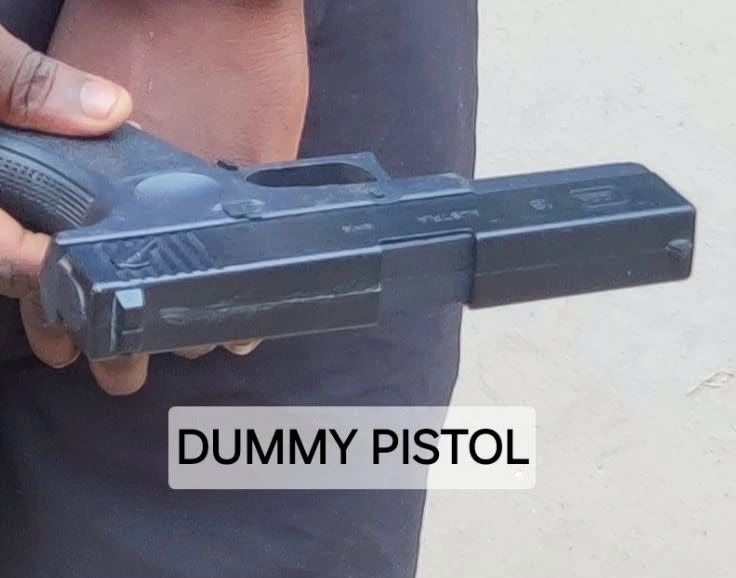 Firearms and ammunition recovered by the Ghana Police Service during an intelligence-led operation in Sapeiman, Greater Accra.