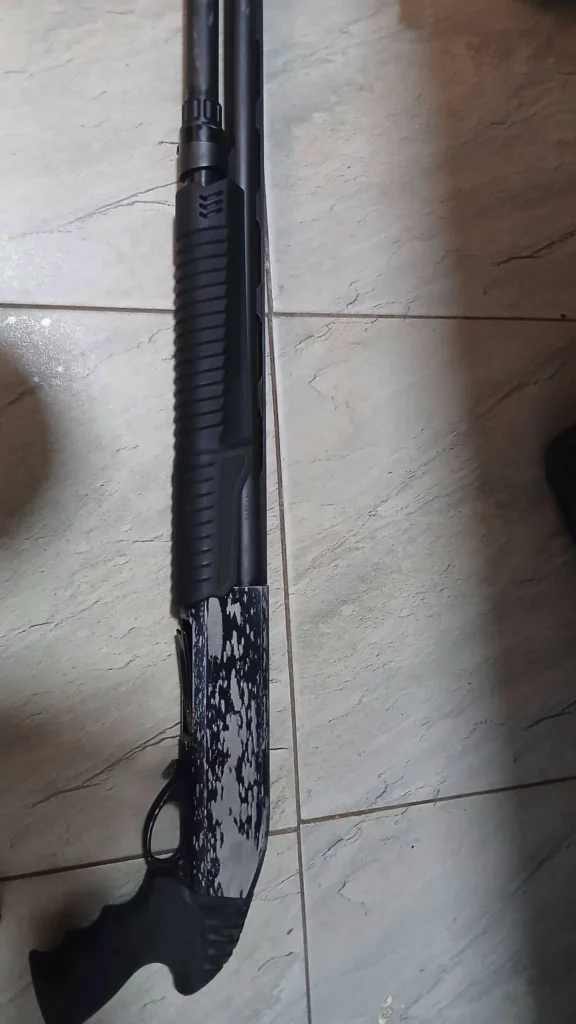 Firearms and ammunition recovered by the Ghana Police Service during an intelligence-led operation in Sapeiman, Greater Accra.