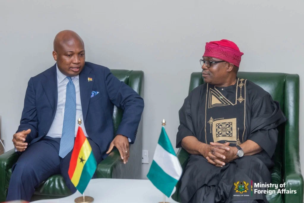 Samuel Okudzeto Ablakwa with ECOWAS Council of Ministers