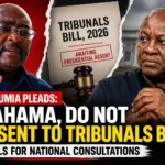 Bawumia Urges Mahama Not to Assent to Tribunals Bill, Calls for National Consultations