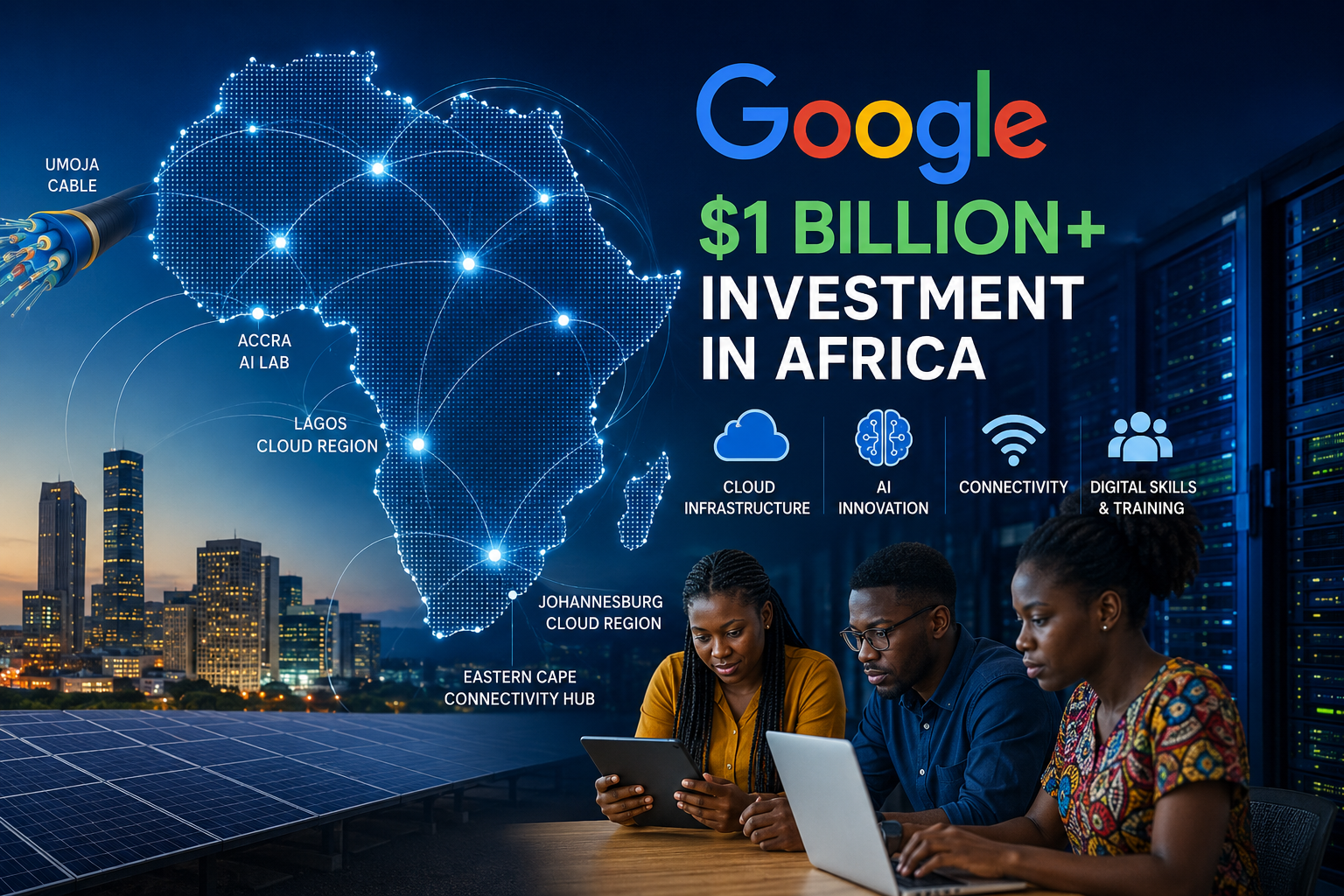 Google's tech investment in Africa
