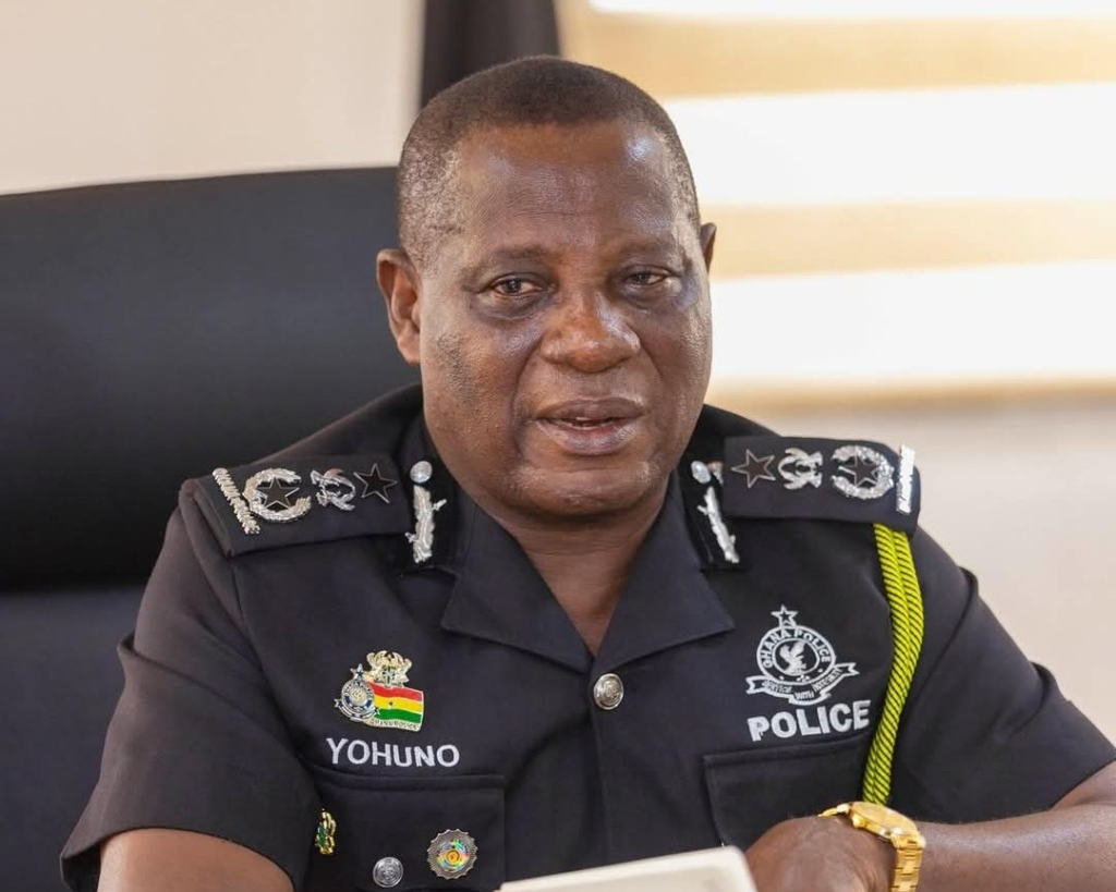 The Inspector General of Ghana Police Service Mr Christian Tetteh Yohuno