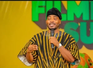 James Gardiner and Nigerian filmmaker Uchenna Mbunabo discuss copyright protection and alleged television piracy in Ghana.