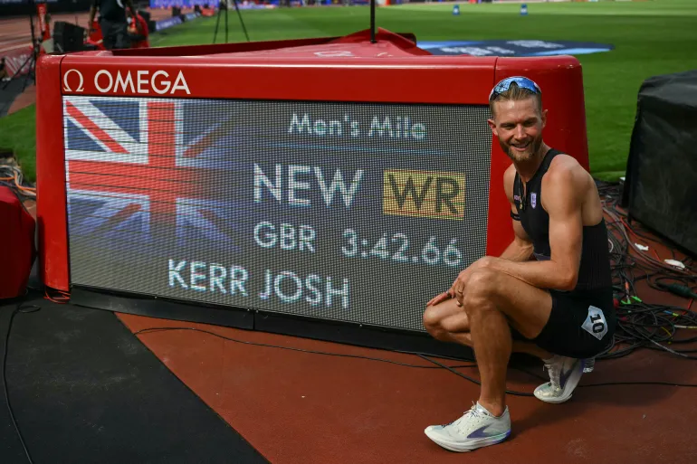 Josh Kerr Breaks 27-Year Mile World Record with Historic 3:42.66 in London Nukunya