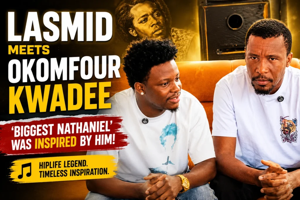 Lasmid Meets Okomfour Kwadee After Revealing ‘Biggest Nathaniel’ Was Inspired by Him
