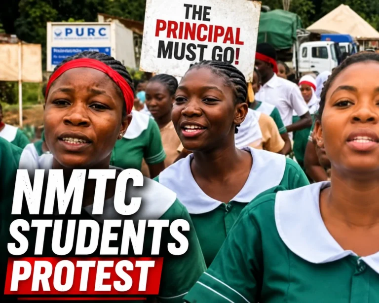 NMTC Students Protest, Demand Removal of Principal as Police Arrest Demonstrators