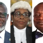 President Mahama's three nominees for appointment to Ghana's Supreme Court.