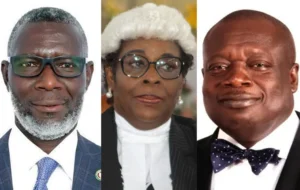 President Mahama's three nominees for appointment to Ghana's Supreme Court.