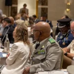 African government and security officials attending the Africa Shield 2026 workshop in Tunisia.