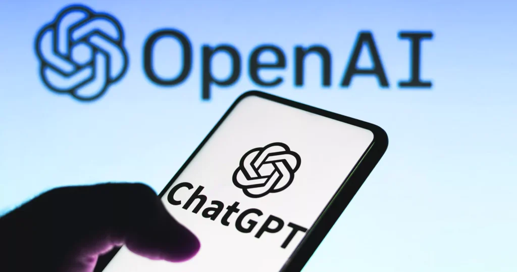 ChatGPT application displayed on a smartphone App Store page.