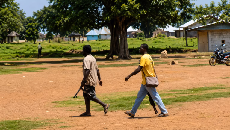 Zohe E.P. Primary and Junior High School in Yendi after authorities ordered its temporary closure following a reported security incident.
