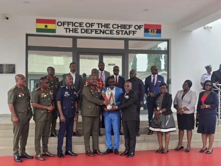 Democracy Cup Trophy Tour Reaches Chief of Defence Staff